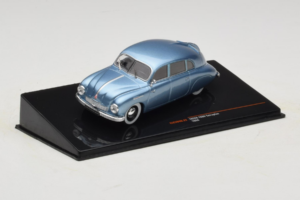 Tatra T600 Tatraplan Kék IXO 1:43 CLC594N Fém – 2. kép a 4-ből