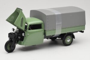 Tempo Dreirad Canvas Zöld Minichamps 1:18 180099020 Fém – 2. kép a 8-ből