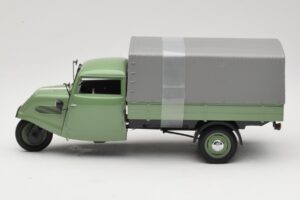 Tempo Dreirad Canvas Zöld Minichamps 1:18 180099020 Fém – 4. kép a 8-ből