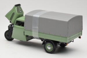 Tempo Dreirad Canvas Zöld Minichamps 1:18 180099020 Fém – 5. kép a 8-ből