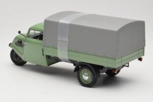 Tempo Dreirad Canvas Zöld Minichamps 1:18 180099020 Fém – 7. kép a 8-ből