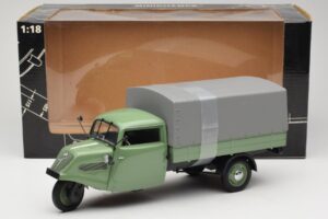 Tempo Dreirad Canvas Zöld Minichamps 1:18 180099020 Fém – 8. kép a 8-ből