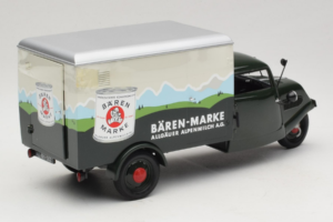 Tempo Hanseat Kastenwagen Baren Marken Minichamps 1:18 150099045 Fém – 2. kép a 6-ből