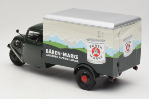 Tempo Hanseat Kastenwagen Baren Marken Minichamps 1:18 150099045 Fém – 5. kép a 6-ből