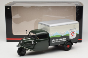 Tempo Hanseat Kastenwagen Baren Marken Minichamps 1:18 150099045 Fém – 6. kép a 6-ből