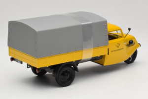 Tempo Hanseat Kastenwagen Deutsche Post Minichamps 1:18 TEMPO001 Fém – 2. kép a 6-ből