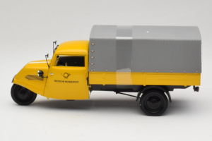 Tempo Hanseat Kastenwagen Deutsche Post Minichamps 1:18 TEMPO001 Fém – 3. kép a 6-ből