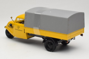 Tempo Hanseat Kastenwagen Deutsche Post Minichamps 1:18 TEMPO001 Fém – 5. kép a 6-ből