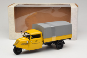 Tempo Hanseat Kastenwagen Deutsche Post Minichamps 1:18 TEMPO001 Fém – 6. kép a 6-ből