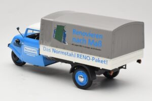 Tempo Hanseat Normstagl Kék Minichamps 1:18 TMP001 Fém – 7. kép a 8-ből