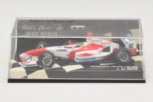 Toyota TF104 Panasonic #16 C. da Matta Panasonic Toyota Racing 2004 Minichamps 1:43 400040016 Fém – 4. kép a 5-ből