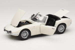 Toyota 2000 GT Kabrió Fehér James Bond Collection AUTOart 1:18 78731 Fém – 2. kép a 8-ből