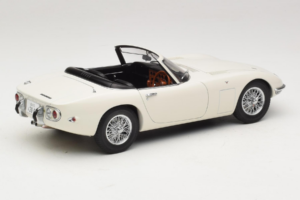 Toyota 2000 GT Kabrió Fehér James Bond Collection AUTOart 1:18 78731 Fém – 3. kép a 8-ből