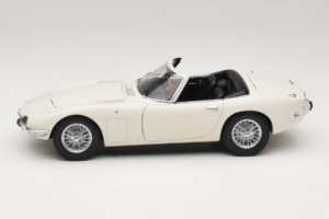 Toyota 2000 GT Kabrió Fehér James Bond Collection AUTOart 1:18 78731 Fém – 4. kép a 8-ből