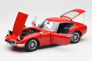 Toyota 2000 GT Piros AUTOart 1:18 78741 Fém – 2. kép a 8-ből