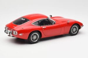 Toyota 2000 GT Piros AUTOart 1:18 78741 Fém – 3. kép a 8-ből