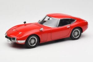 Toyota 2000 GT Piros AUTOart 1:18 78741 Fém