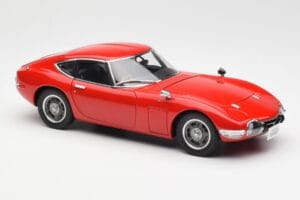 Toyota 2000 GT Piros AUTOart 1:18 78741 Fém – 6. kép a 8-ből