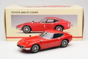Toyota 2000 GT Piros AUTOart 1:18 78741 Fém – 8. kép a 8-ből
