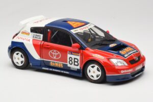 Toyota Auris WRC #8 Panis / Balas WRC 2003 Solido 1:18 90598 Fém – 6. kép a 8-ből