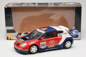 Toyota Auris WRC #8 Panis / Balas WRC 2003 Solido 1:18 90598 Fém – 8. kép a 8-ből