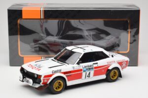 Toyota Celica 2000 GT RA21 #14 P-I. Walfridson RAC Rally 1977 IXO 1:18 18RMC189B Fém – 6. kép a 6-ből