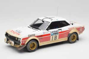 Toyota Celica 2000 GT RA21 #18 J-L. Therier RAC Rally 1977 IXO 1:18 18RMC189C Fém