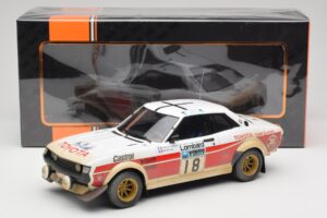 Toyota Celica 2000 GT RA21 #18 J-L. Therier RAC Rally 1977 IXO 1:18 18RMC189C Fém – 6. kép a 6-ből