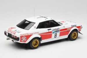 Toyota Celica 2000 GT RA21 #8 H. Mikkola / A. Hertz RAC Rally 1977 IXO 1:18 18RMC189A Fém – 2. kép a 6-ből