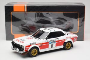 Toyota Celica 2000 GT RA21 #8 H. Mikkola / A. Hertz RAC Rally 1977 IXO 1:18 18RMC189A Fém – 6. kép a 6-ből