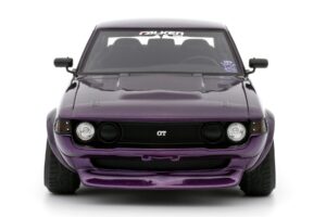 Toyota Celica RA24 Restomod Midnight Lila Otto 1:18 OT1089 Gyanta – 4. kép a 5-ből