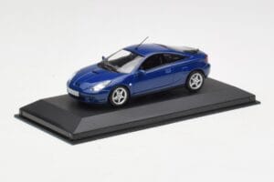 Toyota Celica T200 Sötétkék Minichamps 1:43 TOYOTA006 Fém – 2. kép a 4-ből