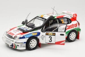 Toyota Corolla WRC #3 C. Sainz / L. Moya Safari Rally 1999 AUTOart 1:18 89982 Fém – 2. kép a 8-ből
