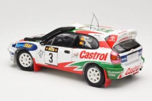 Toyota Corolla WRC #3 C. Sainz / L. Moya Safari Rally 1999 AUTOart 1:18 89982 Fém – 7. kép a 8-ből