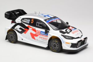 Toyota GR Yaris Rally1 #5 Toyota Gazoo Racing WRT S. Pajari / E. Malkonen Rally Finland 2024 IXO 1:18 18RMC217 Fém – 4. kép a 6-ből