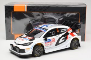 Toyota GR Yaris Rally1 #5 Toyota Gazoo Racing WRT S. Pajari / E. Malkonen Rally Finland 2024 IXO 1:18 18RMC217 Fém – 6. kép a 6-ből