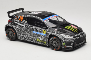 Toyota GR Yaris Rally2 #20 O. Solberg / E. Edmondson Rally Monte Carlo 2025 IXO 1:18 18RMC232 Fém – 4. kép a 6-ből