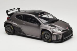 Toyota GR Yaris Rally2 Szürke IXO 1:18 18CMC210 Fém – 4. kép a 6-ből