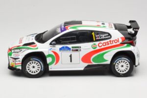 Toyota GR Yaris Rally2 #1 C. Ingram / R. Whittock Voyonic Grampian Forest Rally 2024 IXO 1:18 18RMC213 Fém – 3. kép a 6-ből