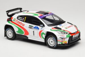 Toyota GR Yaris Rally2 #1 C. Ingram / R. Whittock Voyonic Grampian Forest Rally 2024 IXO 1:18 18RMC213 Fém – 4. kép a 6-ből
