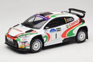 Toyota GR Yaris Rally2 #1 C. Ingram / R. Whittock Voyonic Grampian Forest Rally 2024 IXO 1:18 18RMC213 Fém