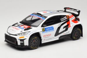Toyota GR Yaris Rally2 #37 Y. Yamamoto Rally Finland 2024 IXO 1:18 18RMC212A Fém