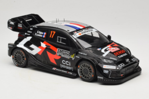 Toyota GR Yaris WRC #17 S. Ogier / V. Landais Rally Monte Carlo Winner 2025 IXO 1:18 18RMC229A Fém – 4. kép a 6-ből