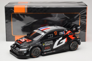 Toyota GR Yaris WRC #17 S. Ogier / V. Landais Rally Monte Carlo Winner 2025 IXO 1:18 18RMC229A Fém – 6. kép a 6-ből