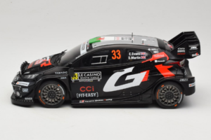 Toyota GR Yaris WRC #33 E. Evans / S. Martin Rally Monte Carlo 2025 IXO 1:18 18RMC229B Fém – 3. kép a 6-ből