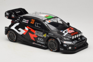 Toyota GR Yaris WRC #33 E. Evans / S. Martin Rally Monte Carlo 2025 IXO 1:18 18RMC229B Fém – 4. kép a 6-ből