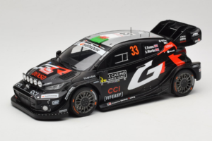 Toyota GR Yaris WRC #33 E. Evans / S. Martin Rally Monte Carlo 2025 IXO 1:18 18RMC229B Fém