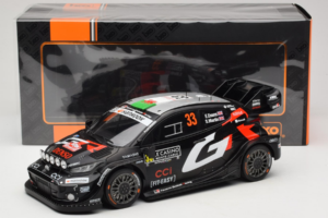 Toyota GR Yaris WRC #33 E. Evans / S. Martin Rally Monte Carlo 2025 IXO 1:18 18RMC229B Fém – 6. kép a 6-ből