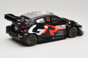 Toyota GR Yaris Rally1 #33 E. Evans / S. Martin Rally Japan Winner 2024 IXO 1:18 18RMC227 Fém – 2. kép a 6-ből