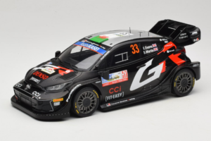 Toyota GR Yaris Rally1 #33 E. Evans / S. Martin Rally Japan Winner 2024 IXO 1:18 18RMC227 Fém